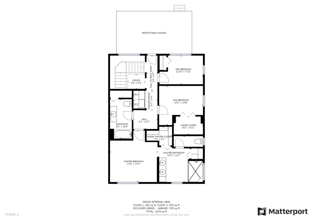 Floorplan Example Second floor